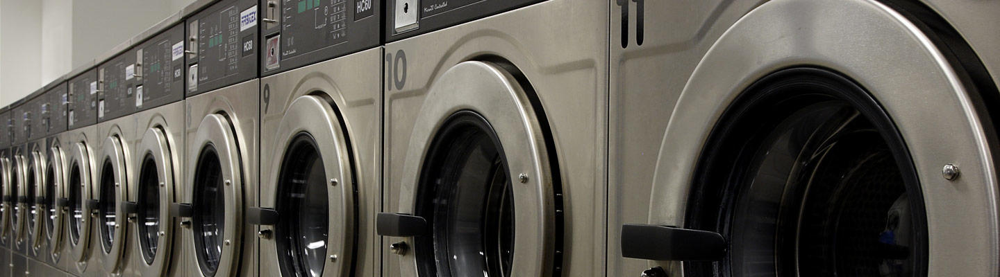 Industrial laundry machines